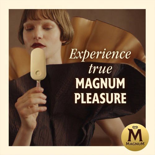 Magnum White Chocolate Ice Cream Stick 110ml