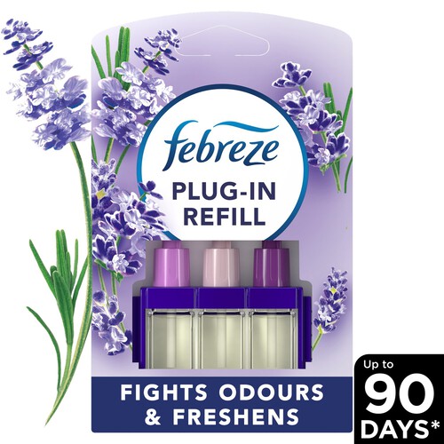 Febreze Ambi Pur 3Volution Air Freshener Lavender Plug In Refills