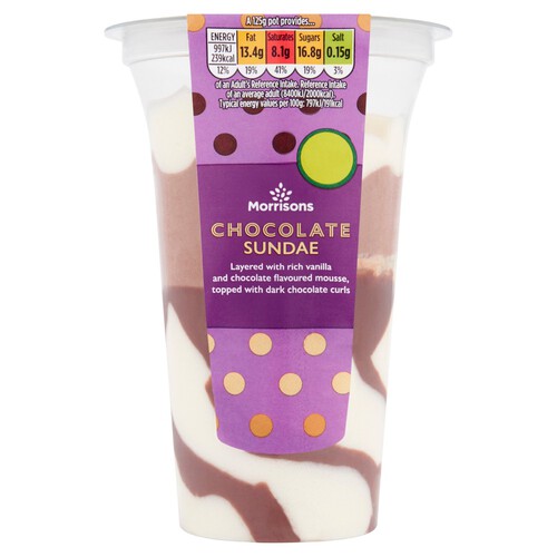 Morrisons Chocolate Sundae