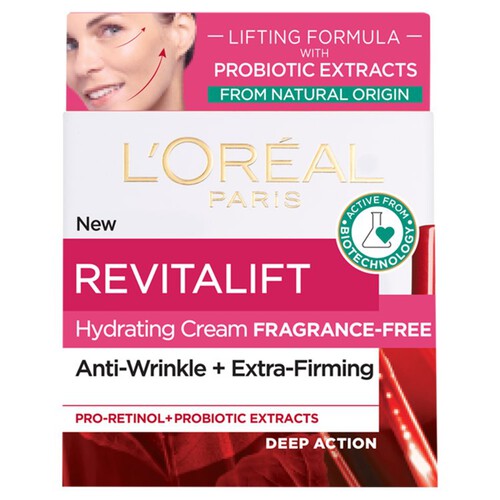 L'Oreal Revitalift Hydrating Cream Fragrance Free 