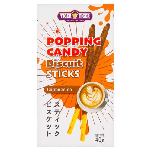 Tiger Tiger Biscuit Sticks Cappuccino