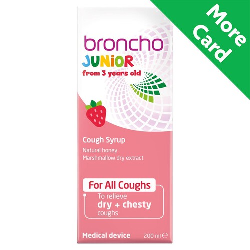 Bronchostop Junior From 1 Year Cough Syrup 200Ml