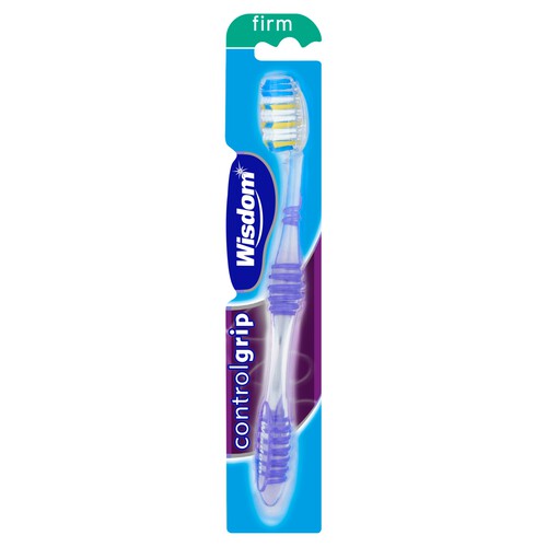 Wisdom Control Grip Firm Toothbrush