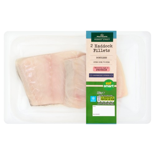 Morrisons 2 Haddock Fillets
