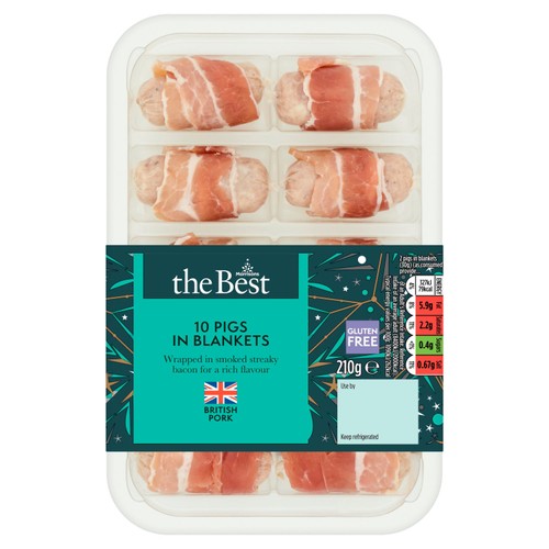 Morrisons The Best 10 Pigs In Blankets   210g