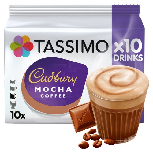 Tassimo Cadbury Mocha 10 Pods 160g