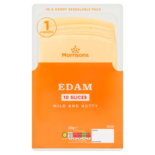 Morrisons edam slices