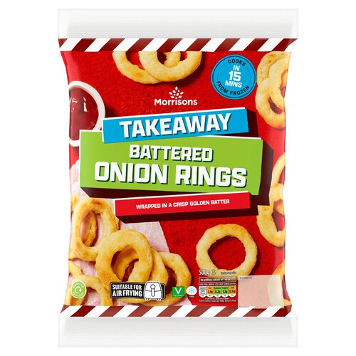 Morrisons Takeaway Battered Onion Rings