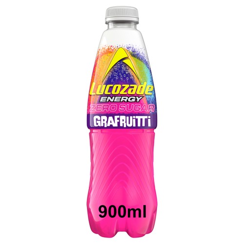 Lucozade Energy Zero Grafrutti 900ML