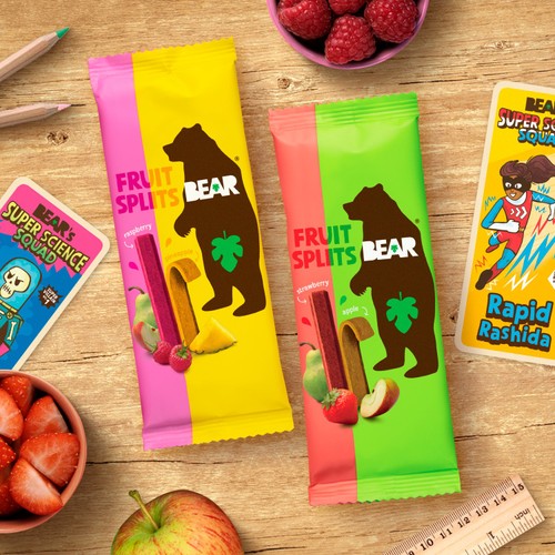 Bear Fruit Splits Family Pack 9X20G