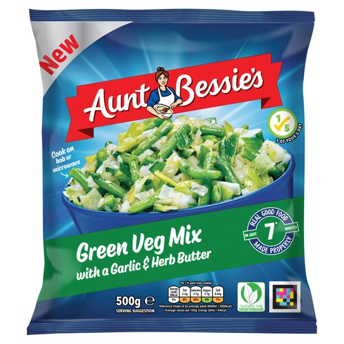 Aunt Bessie's Green Vegetable Mix 