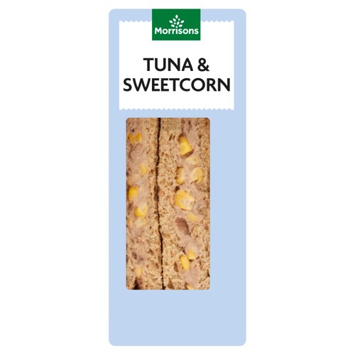 Morrisons tuna sweetcorn sandwich
