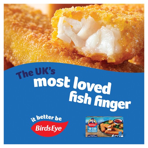 Birds Eye 18 Cod Fish Fingers 