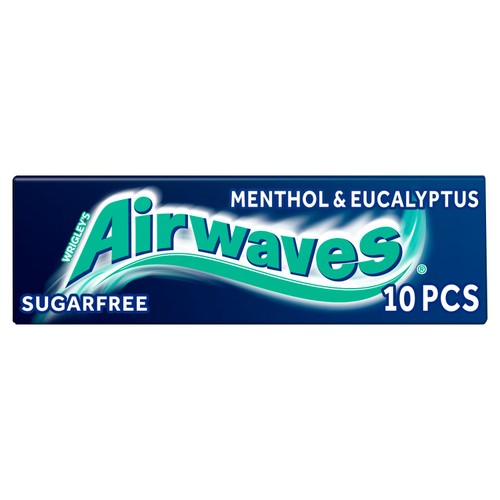 Airwaves menthol eucalyptus sugar free chewing gum