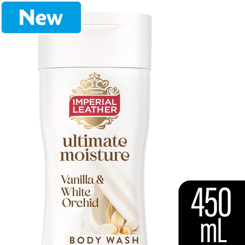 Imperial Leather Ultimate Moisture Vanilla & White Orchid Body Wash 450ml