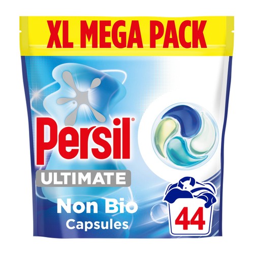 Persil Ultimate Washing Capsules Extra Stain Removal Non Bio 44 Washes
