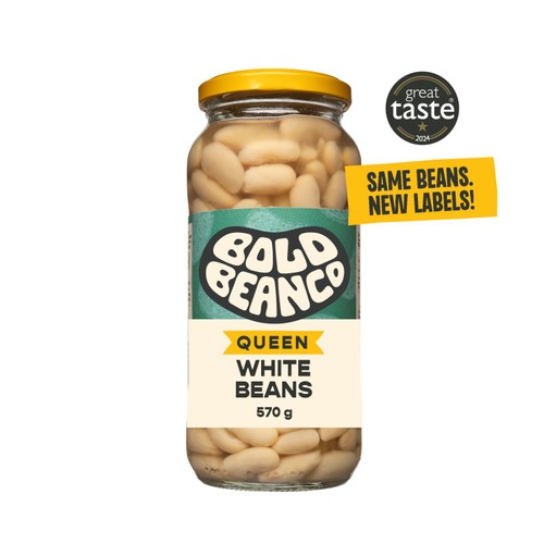 Bold Bean Queen White Cannellini Beans 570g