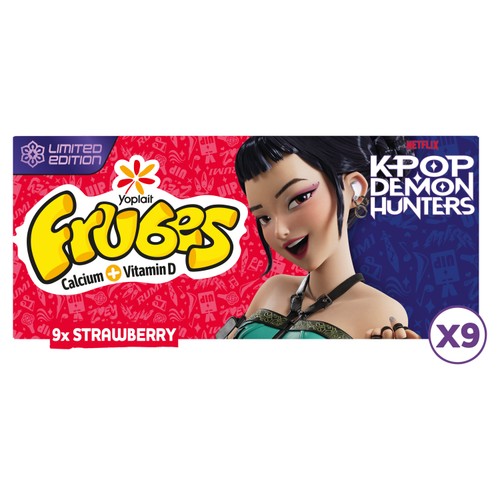 Frubes Kids Strawberry Yoghurt Tubes