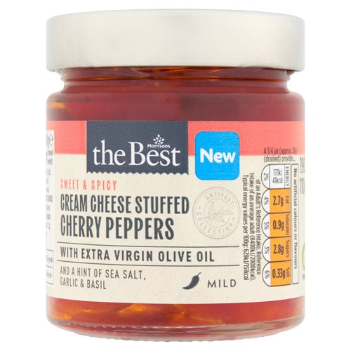 Morrisons Cream Cheese Stuffed Cherry Peppers