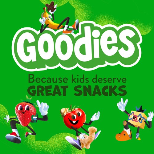 Goodies Mandarin & Apple Oat Bars Kids Snacks Multipack 6x23g