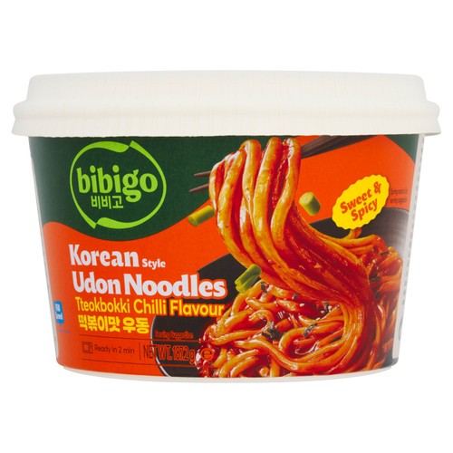 Bibigo chilli udon noodles