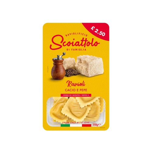 Scoiattolo Ravioli Cacio E Pepe 250g