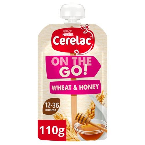 Cerelac On The Go Wheat & Honey 12-36 Months 110G 