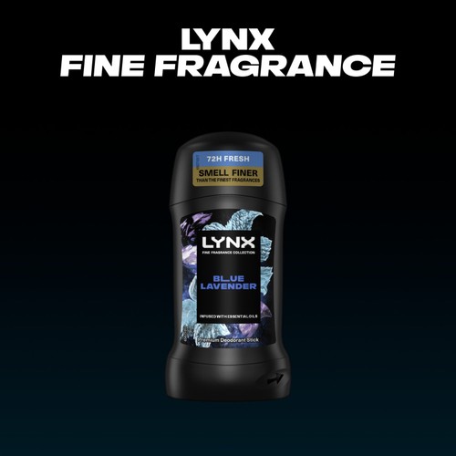 Lynx Blue Lavender Men's Deodorant Stick   50ml