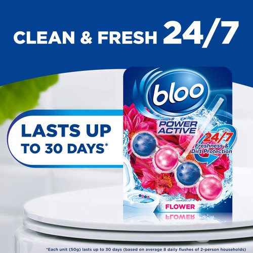 Bloo Power Active Rim Block Flowers Trio Pack