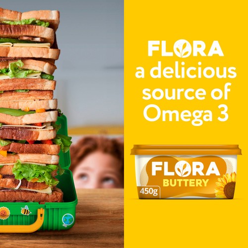 Flora Buttery Spread with Natural Ingredients 450g
