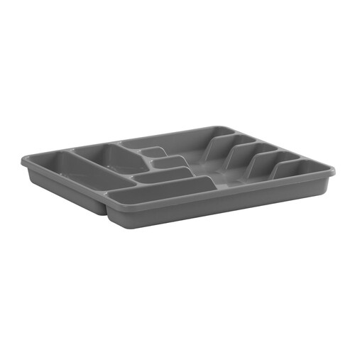 Morrisons Cutlery Tray Cool Grey