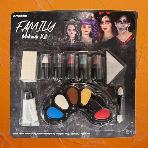 Amscan Halloween Makeup Kit For The Family