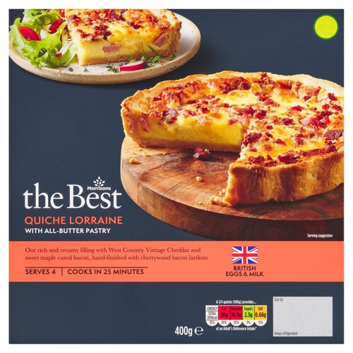 Morrisons The Best Quiche Lorraine 