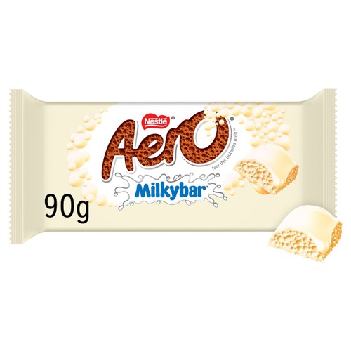Aero Milkybar Block 90g