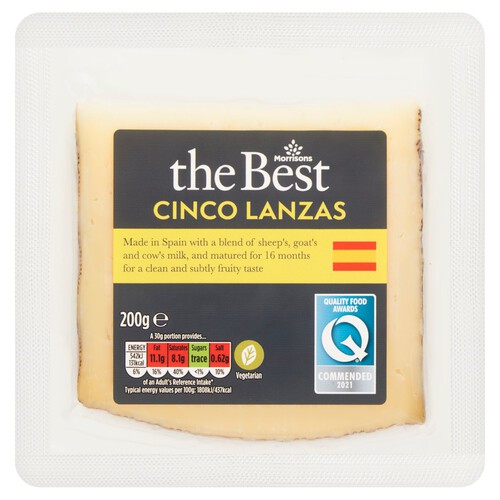 Morrisons The Best Cinco Lanzas 16 Months