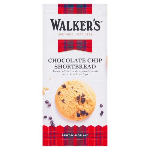 Walkers chocolate chip shortbread