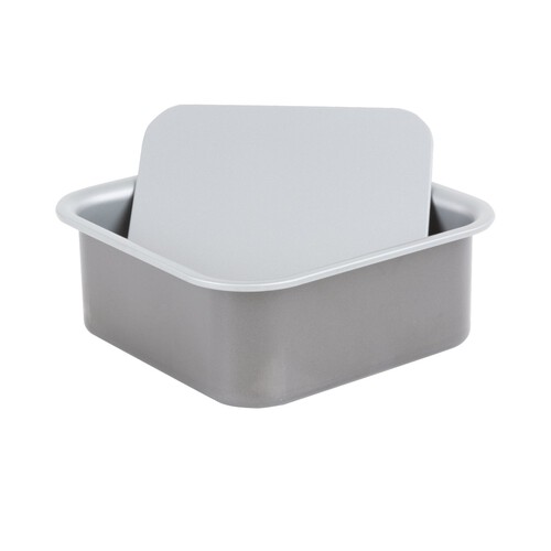 Nutmeg Home Loose Base Square Cake Tin