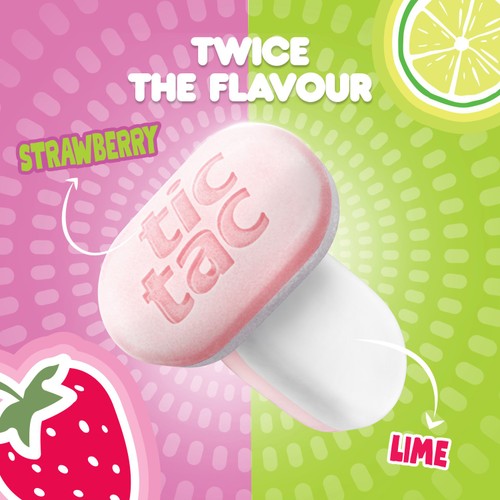 Tic Tac Two Strawberry Lime 