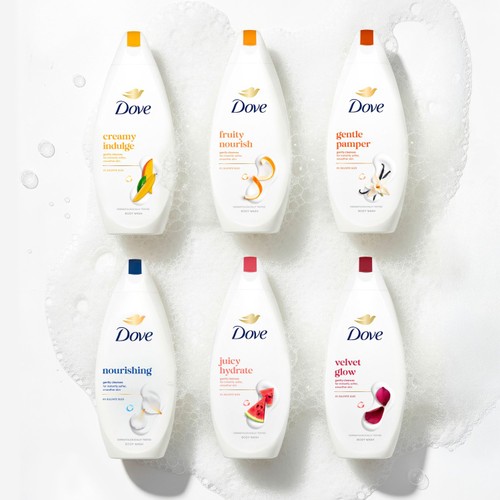 Dove Body Wash Juicy Hydrate Base 450ml