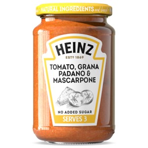 Heinz Pasta Sauce Tomato Grana Padano & Mascarpone 350g
