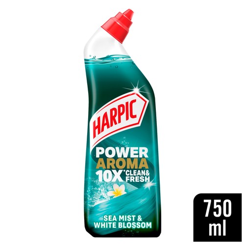 Harpic Power Aroma Sea Mist & White Blossom 