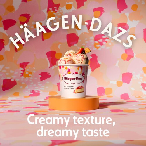 Haagen-Dazs Strawberry Cheesecake Ice Cream