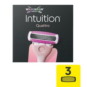 Wilkinson Sword Quattro for Women Razor Blades x3