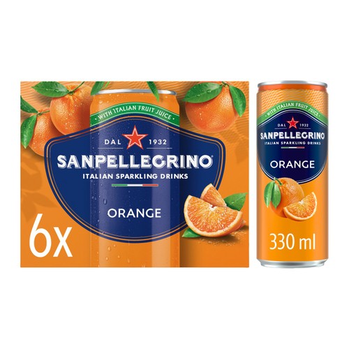 San Pellegrino Orange 6x330ml