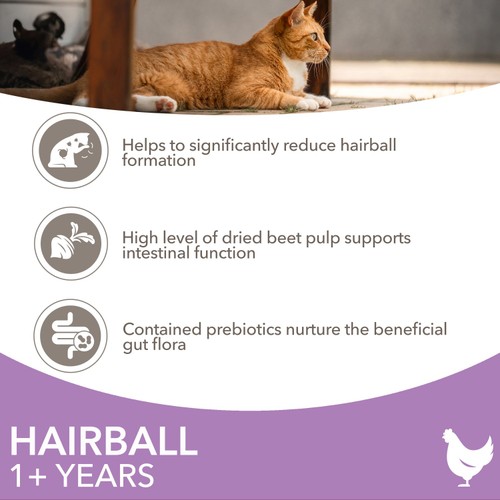 Iams For Vitality Hairball 1+ Years With Fresh Chicken