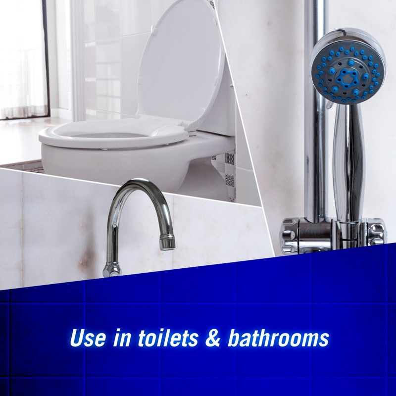 Domestos Bleach Foam Toilet and Bathroom Cleaner Spray 450ml ...