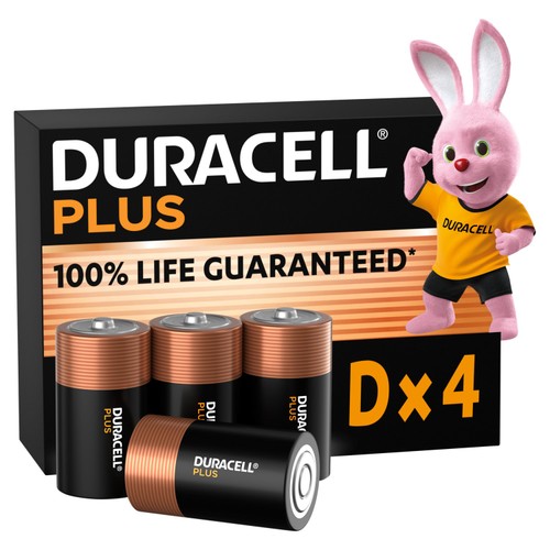 Duracell Plus D Batteries