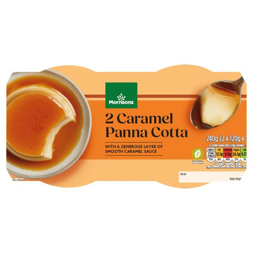 Morrisons Panna Cotta 2 x 120g