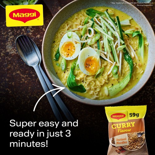 Maggi Min Instant Noodles Curry Flavour