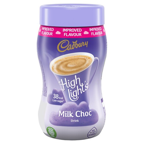 Cadbury Highlights Milk Choc Drink